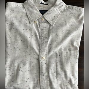 J. Crew Men’s Short Sleeve Button Down M